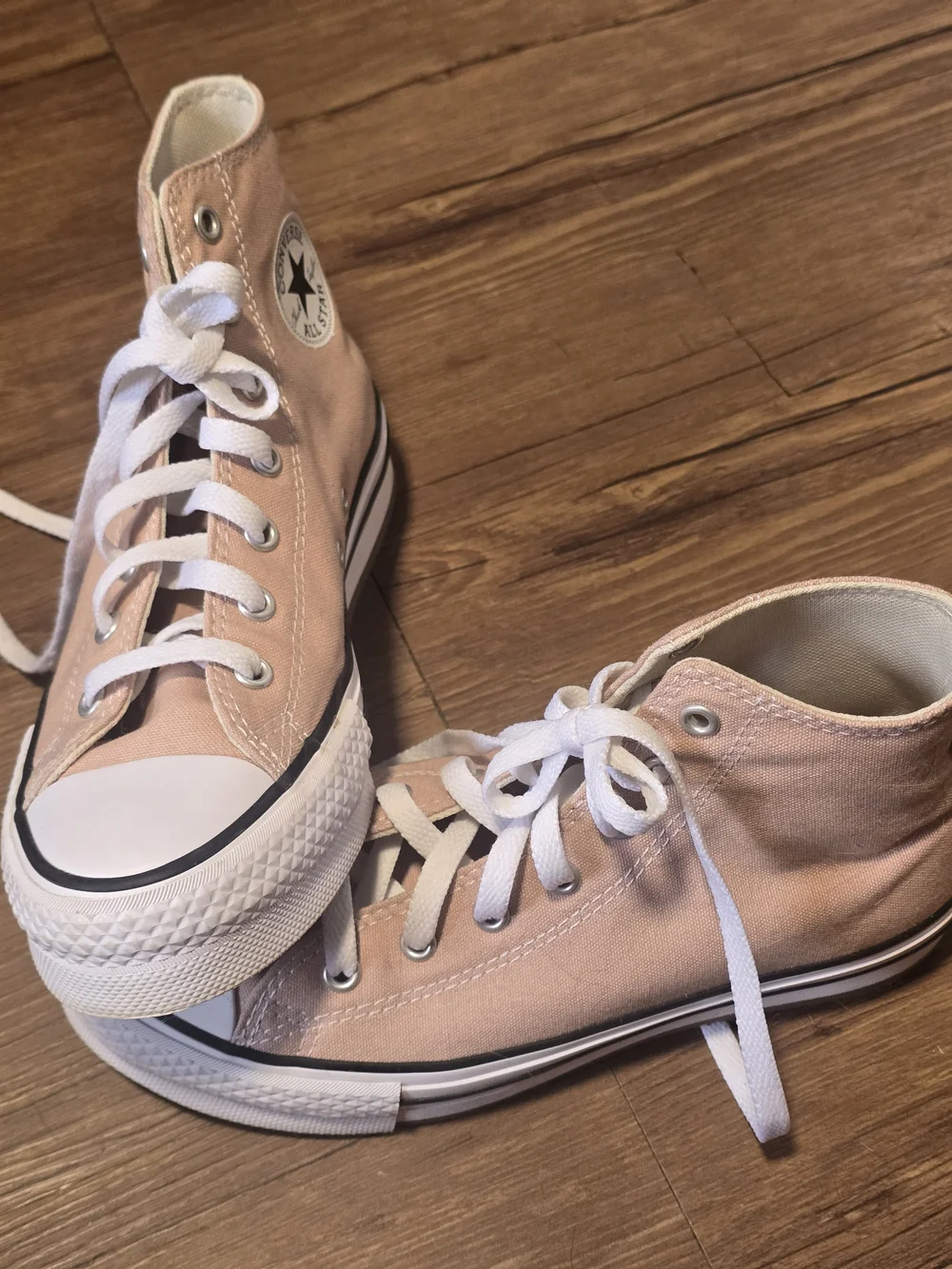 Kid's Back To School Shoes Converse All Star High Top Sneakers - Blush Pink